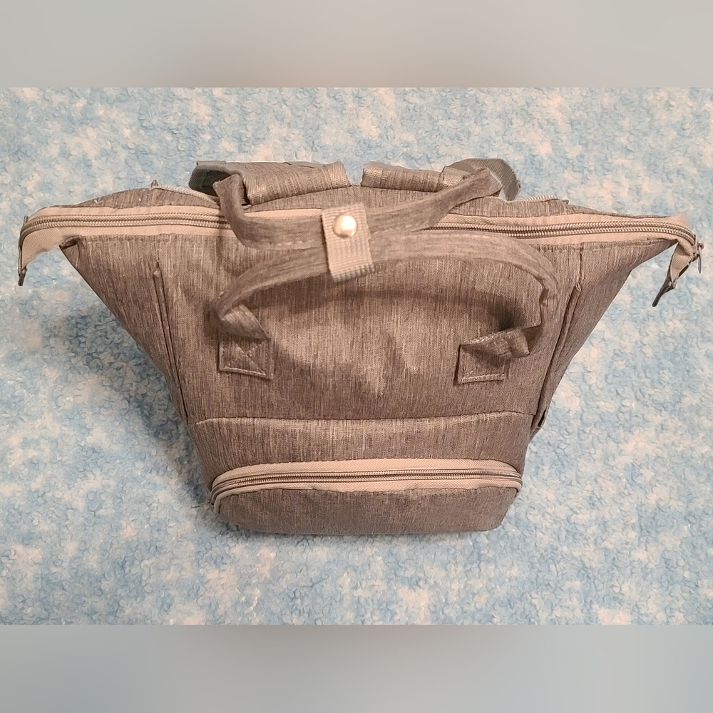 Enfamil Wonderbag - Insulated Diaper Bag Travel Backpack - Grey - NWOT